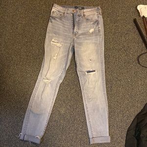 Light wash blue jeans, Aeropostale